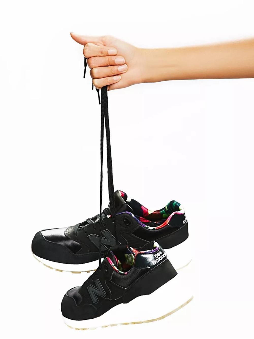 New Balance 580 Floral Trainer; Free People Collab